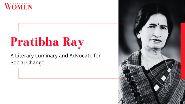 Pratibha Ray: A Literary Luminary and Advocate for Social Change